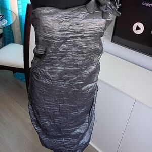 Elegant Black Strapless Dress